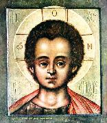 Simon Ushakov Christ Emmanuel, oil painting